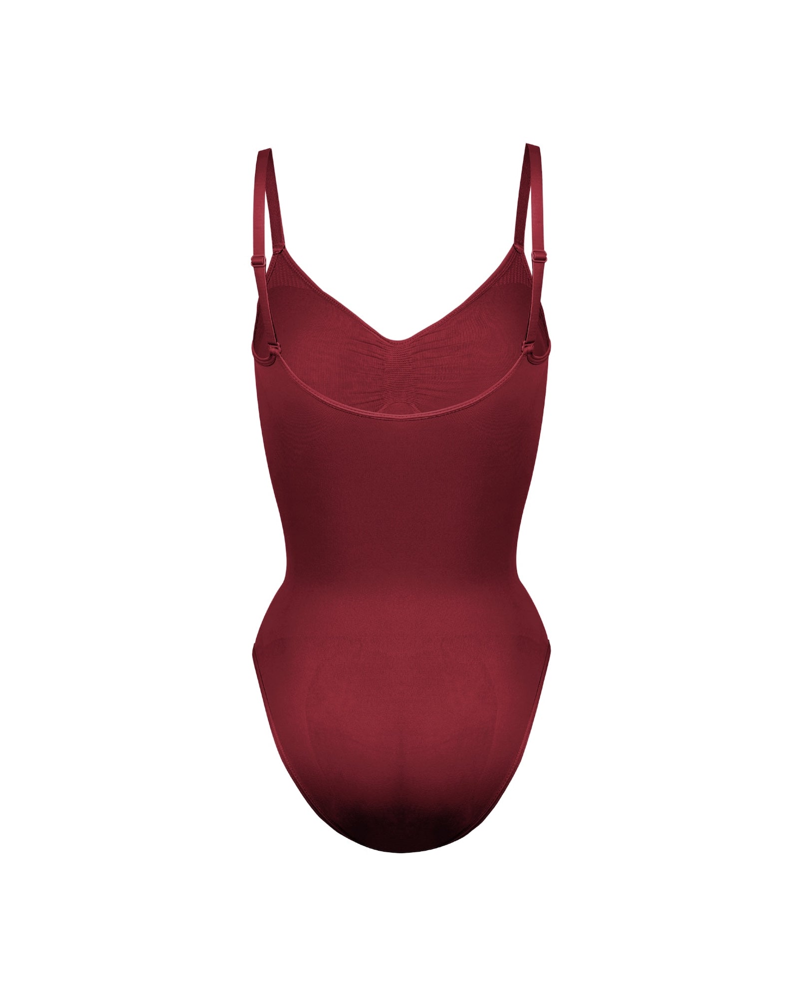 Back view of Cherry Classic Shapewear Bodysuit