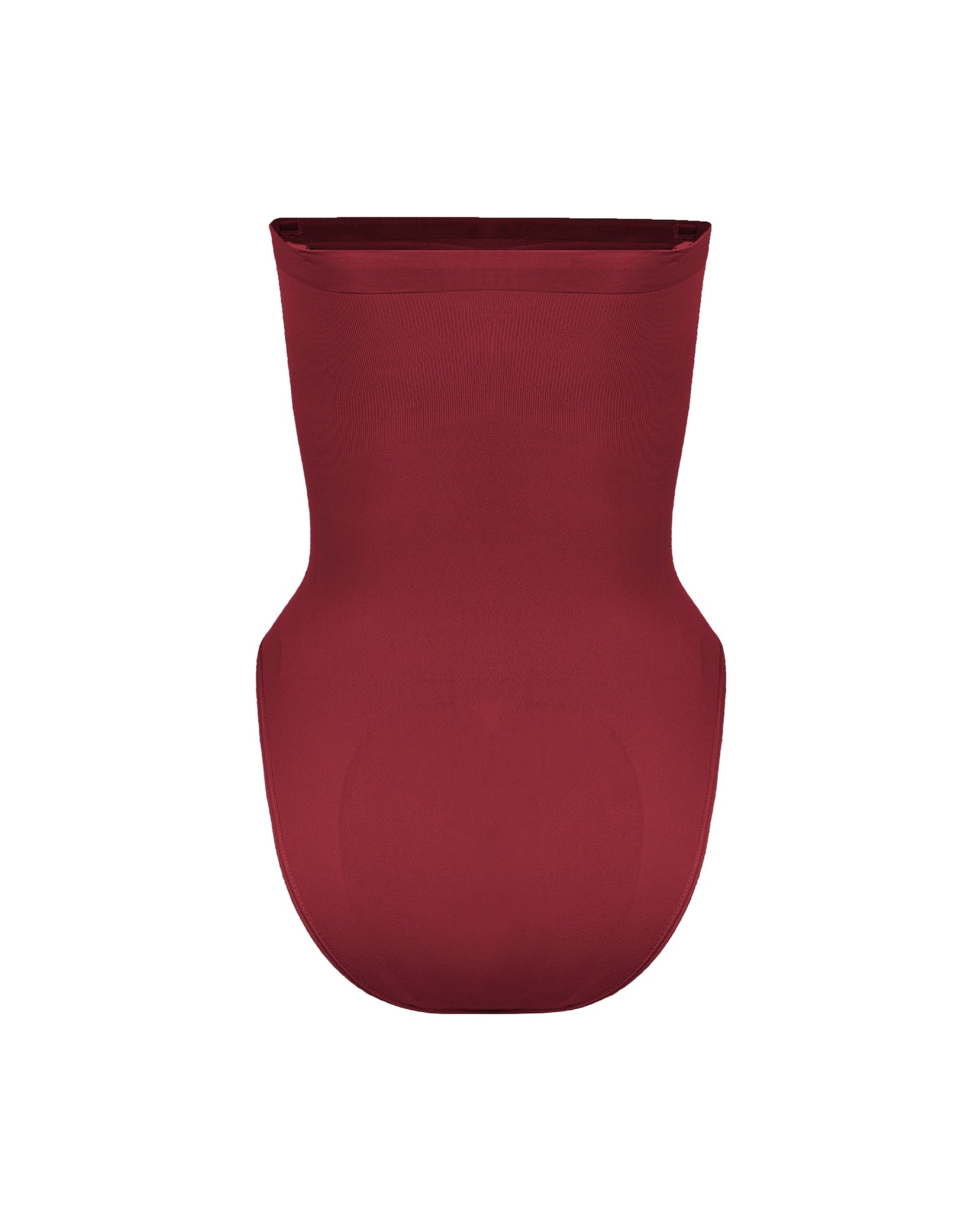 Back view of Cherry Strapless Shapewear Bodysuit