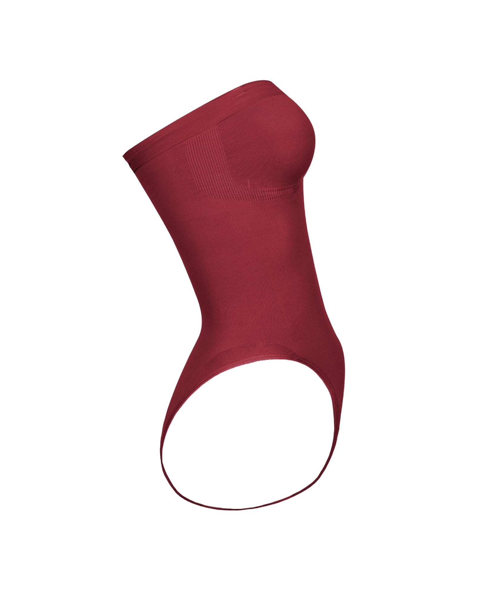Side view of Cherry Classic Shapewear Bodysuit