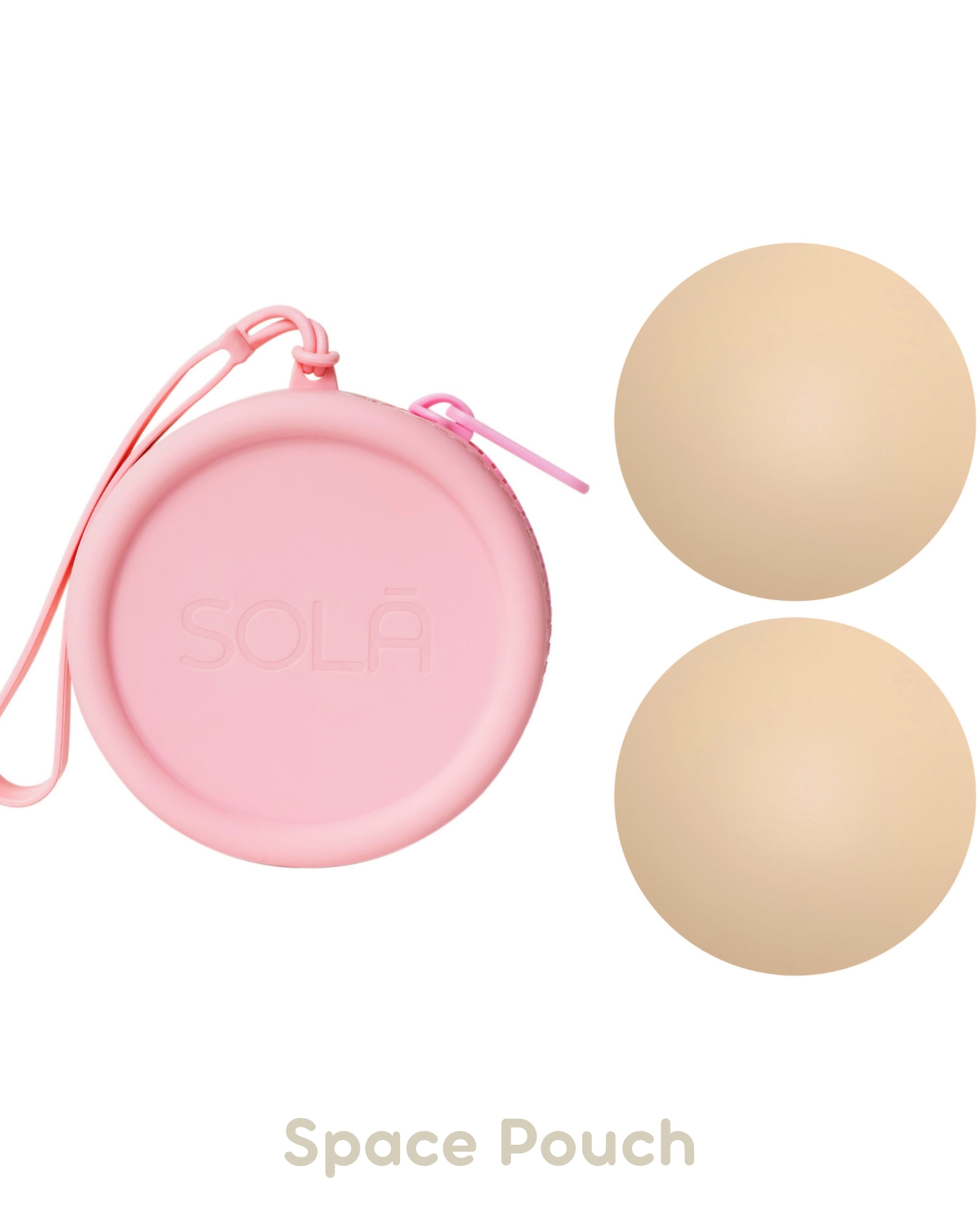 Cloud nipple cover with space pouch