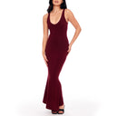 Sculpting Plunging Shapewear Maxi Dress
