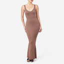 Sculpting Plunging Shapewear Maxi Dress