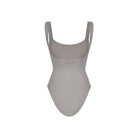 Back view of Stone Square Neck Shapewear Bodysuit