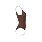 Side view of Teddy Square Neck Shapewear Bodysuit