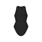 Back view of Black Halter Neck Shapewear Bodysuit