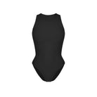 Front view of Black Halter Neck Shapewear Bodysuit