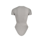 Back view of Stone Shortsleeve Shapewear Bodysuit