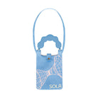 A close up view of Knitted Phone Bag