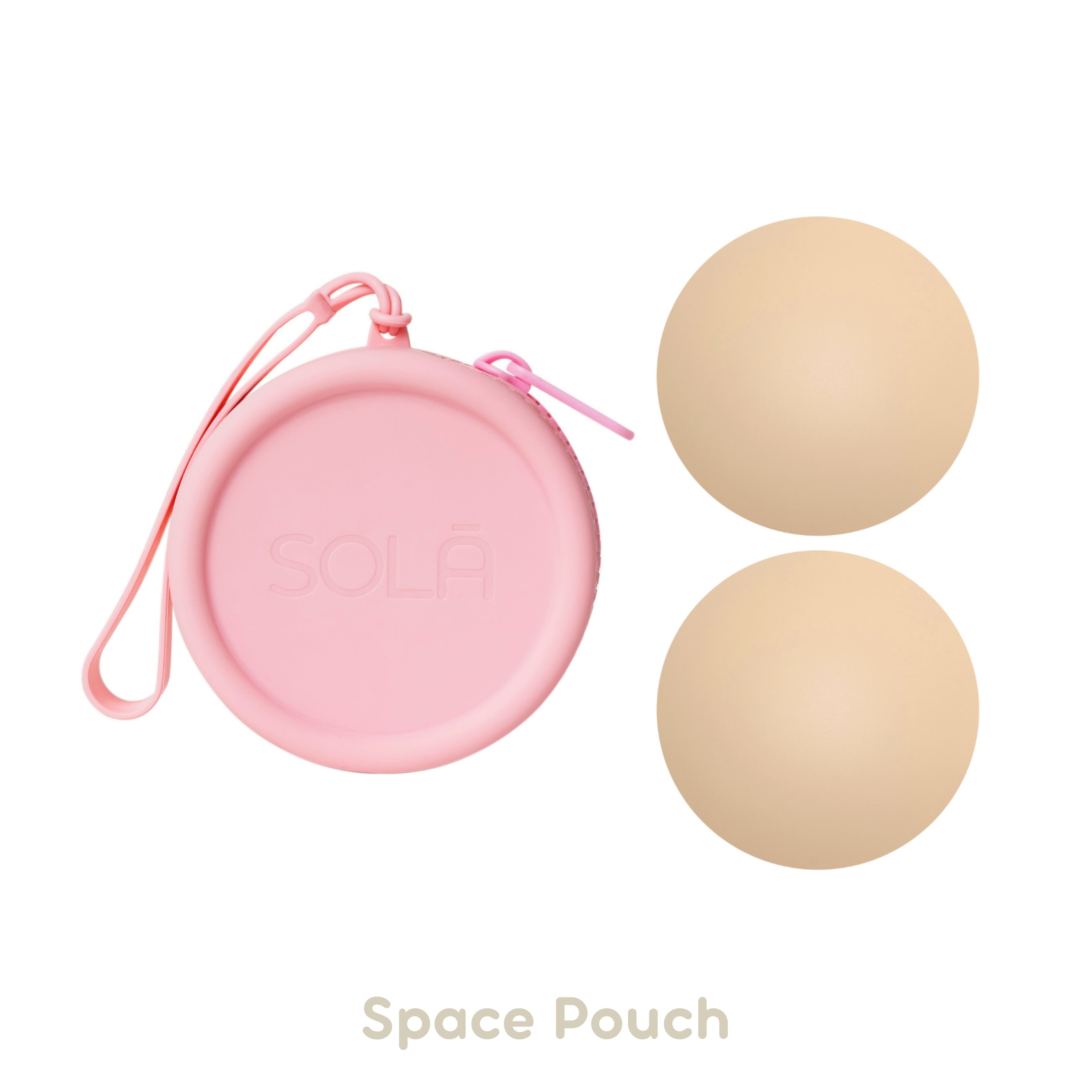 Cloud nipple cover with space pouch
