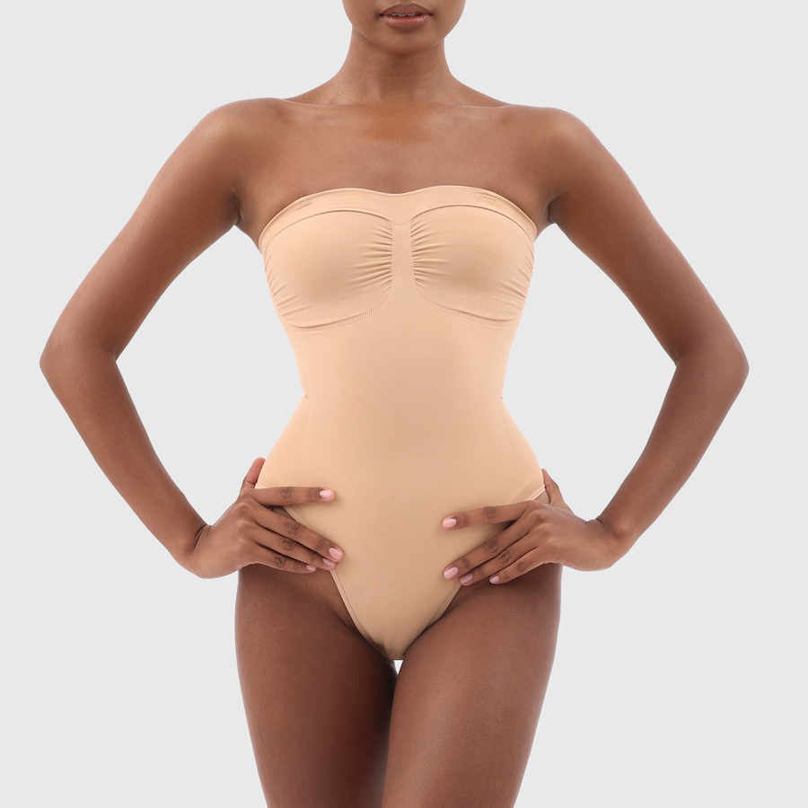 Sculpting Strapless Shapewear Bodysuit