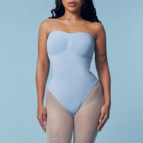 Sculpting Sky Strapless Shapewear Bodysuit