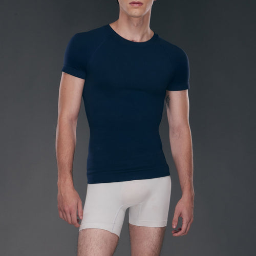 Sculpting Midnight Shortsleeve Shapewear Shirt