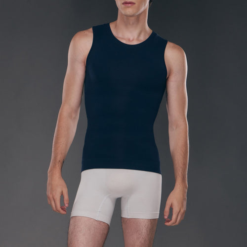 Sculpting Midnight Sleeveless Shapewear Shirt