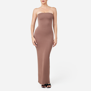 Sculpting Strapless Shapewear Maxi Dress