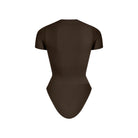 Brown bodysuit on a white background