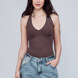 Hugging Shapewear Halter Top