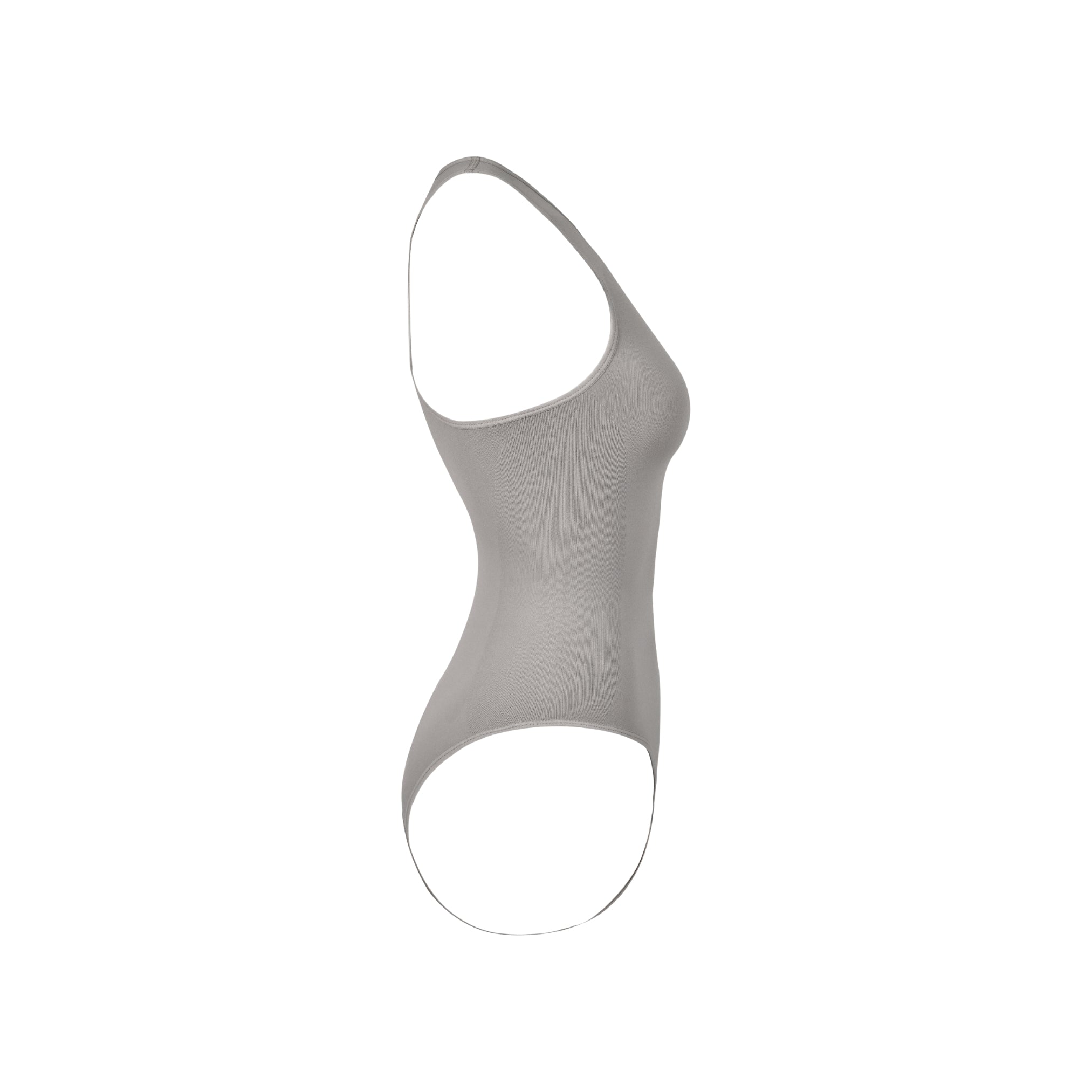 Side view of Stone Halter Neck Shapewear Bodysuit
