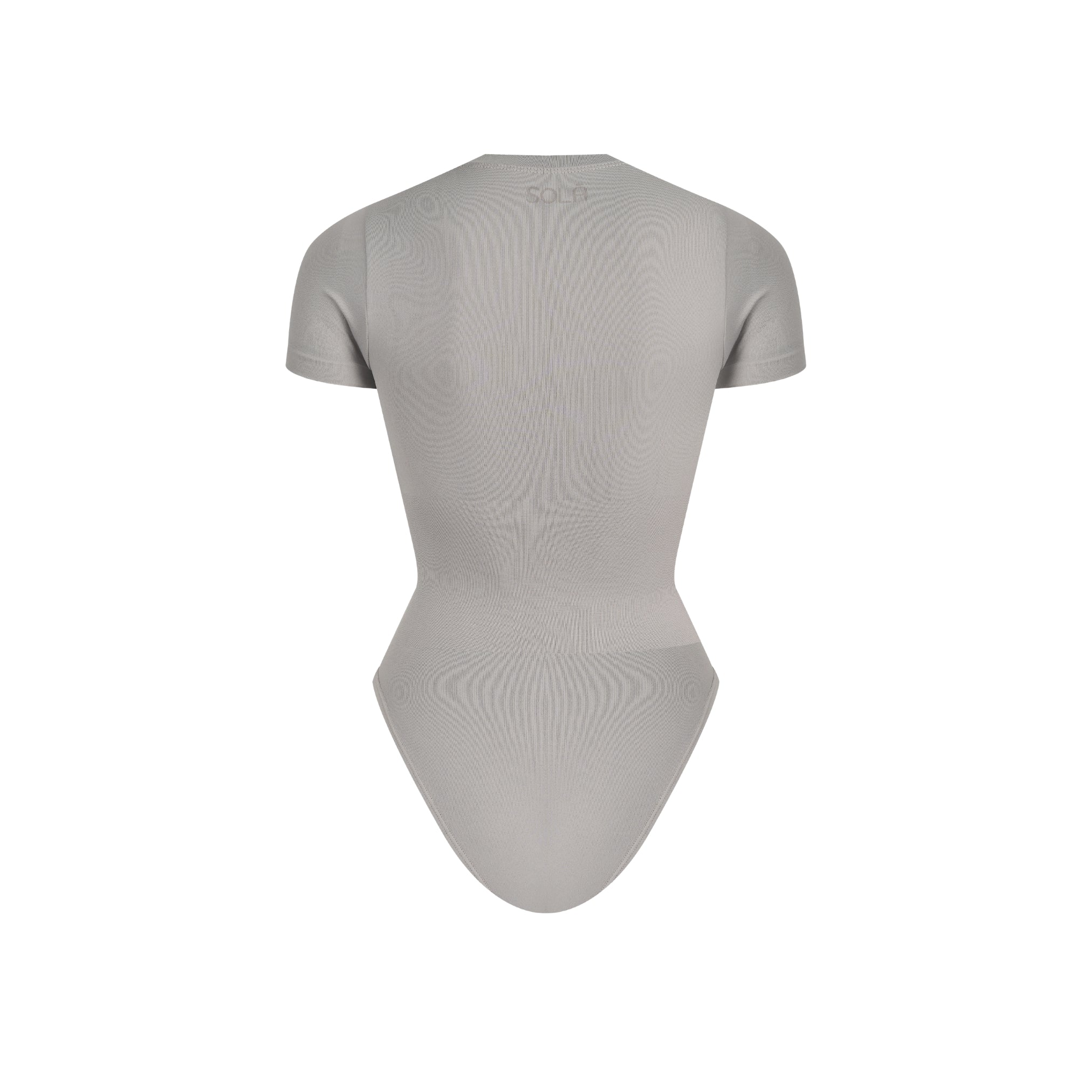 Back view of Stone Shortsleeve Shapewear Bodysuit