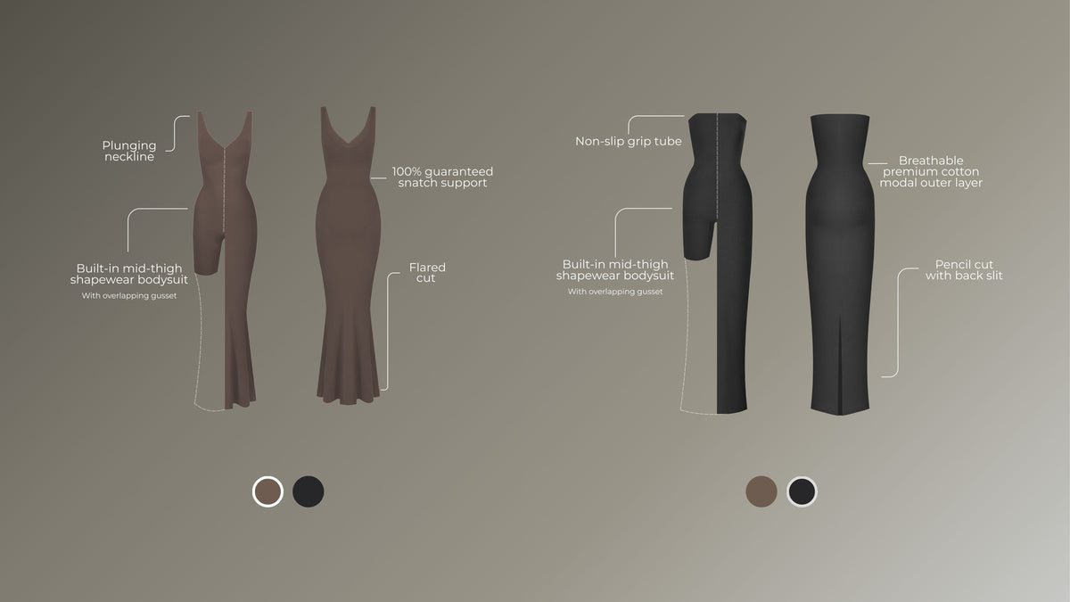 The Sculpting Shapewear Dress